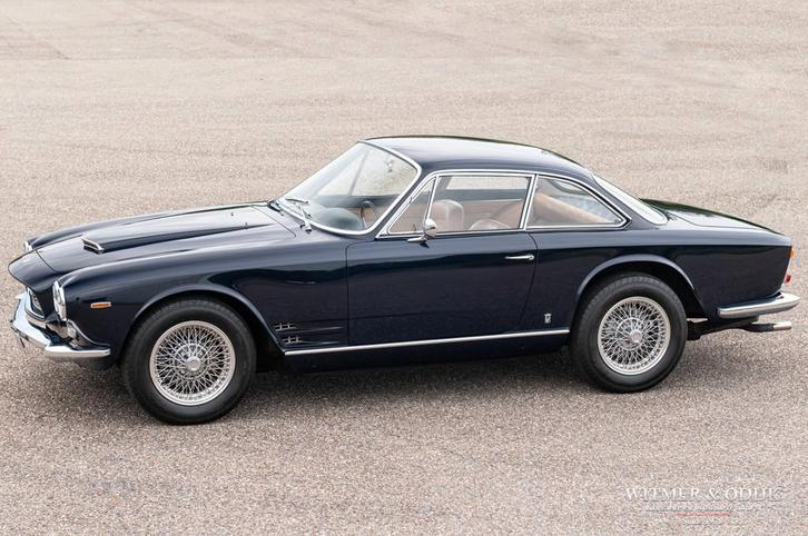 Maserati Sebring Series 1 (bj 1963), Auto's, Maserati, Te koop, Coupe, Lederen bekleding, Benzine, Coupé, Handgeschakeld, Blauw