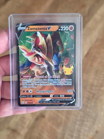 Pokemon Zamazenta V 018/025 Celebrations NM beschikbaar voor biedingen