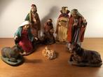 Kerstgroep van kunststof, Antiek en Kunst, Antiek | Religie, Ophalen of Verzenden