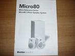 BOSTON Micro 80 luidsprekers systeem, Audio, Tv en Foto, Luidsprekers, Overige merken, Gebruikt, Ophalen of Verzenden, Complete surroundset