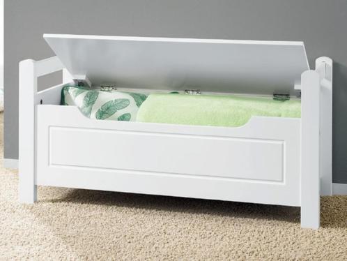 Livarno opbergbank met uitklapbare zitting, wit, Huis en Inrichting, Woonaccessoires | Kisten, Gebruikt, Minder dan 50 cm, Minder dan 50 cm