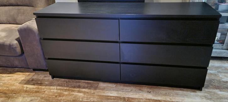 Mooie ikea malm ladekast met 6 ruime lades, Huis en Inrichting, Kasten | Ladekasten, Zo goed als nieuw, Minder dan 100 cm, 50 tot 100 cm