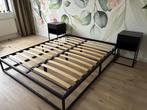 2 persoons bed 160x200, Ophalen, Gebruikt, Zwart, Tweepersoons