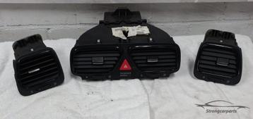 Luchtrooster set VW Scirocco Golf 6 zwart hoogglans.  beschikbaar voor biedingen