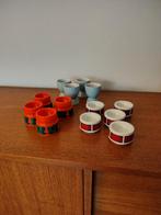 Vintage EMSA Eierdopjes, jaren 70, Keramiek, Ophalen of Verzenden