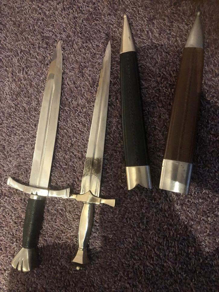 2 dolken battleready, Verzamelen, Militaria | Algemeen, Landmacht, Nederland, Ophalen of Verzenden