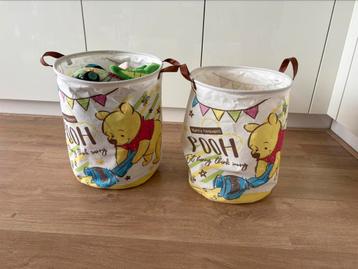 Winnie de Pooh manden 35x45cm 2x beschikbaar voor biedingen