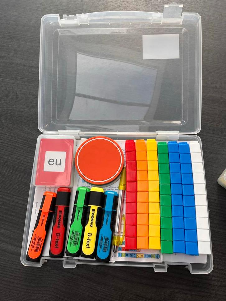 Taal in blokjes startpakket voor dyslexie behandeling, Diversen, Schoolbenodigdheden, Zo goed als nieuw, Ophalen of Verzenden