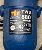 Haakse slijper Top Craft, TWS 880, Doe-het-zelf en Verbouw, Gereedschap | Slijpmachines, Ophalen, Zo goed als nieuw, 700 tot 1000 watt