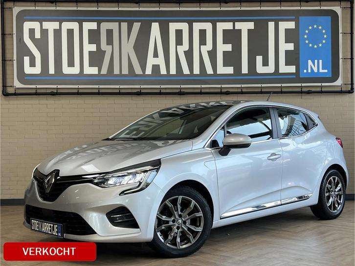 Renault Clio 1.0 TCe 100 Intens | VERKOCHT! Groot Navi | Cam, Auto's, Renault, Bedrijf, Te koop, Clio, ABS, Achteruitrijcamera