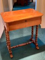 Vintage Kaptafel / Werktafeltje met Spiegel – ca. 1900, Antiek en Kunst, Ophalen