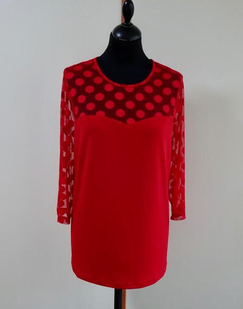 Mooie Komplimente top maat 46, Kleding | Dames, Tops, Nieuw, Maat 46/48 (XL) of groter, Rood, Lange mouw, Ophalen of Verzenden