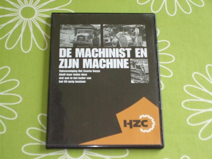 DVD De machinist en zijn machine - HZC, Verzamelen, Spoorwegen en Tramwegen, Zo goed als nieuw, Trein, Overige typen, Ophalen of Verzenden
