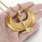 Gouden Egyptische Godin Ketting / Sieraad Egyptisch Egypte, Verzenden, Nieuw, Goud