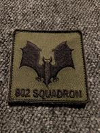 patch 802 squadron DGLC, Verzamelen, Militaria | Algemeen, Ophalen of Verzenden, Luchtmacht, Nederland, Embleem of Badge