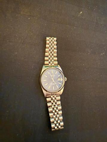 Zilver kleurige heren horloge 100% nieuw beschikbaar voor biedingen