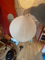 Rijstpapier lamp - 50 cm, Huis en Inrichting, Lampen | Hanglampen, Ophalen of Verzenden, Zo goed als nieuw, Stof, 50 tot 75 cm
