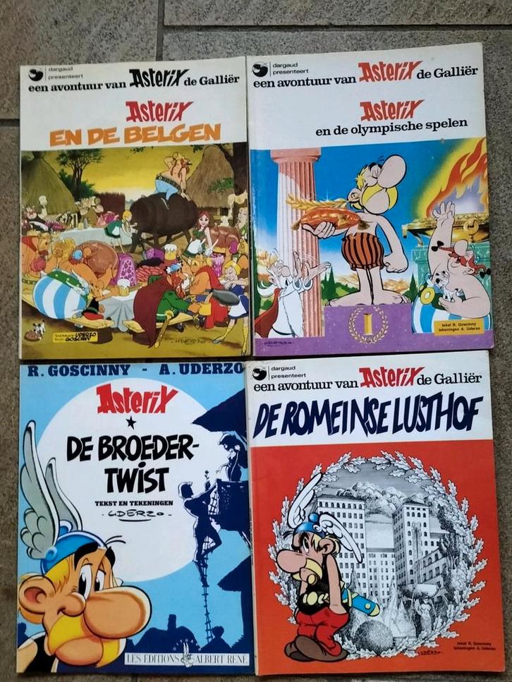 Asterix en Obelix - 4 Albums, Boeken, Stripboeken, Gelezen, Meerdere stripboeken, Ophalen of Verzenden