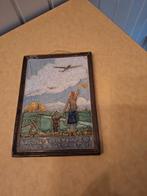 Tegel ter herinnering aan de voedseldropping WW2., Antiek en Kunst, Antiek | Wandborden en Tegels, Ophalen of Verzenden