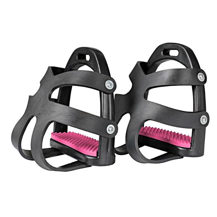 Nieuw beugels met korf/teenkapje Roze maat 10 cm, Dieren en Toebehoren, Paarden en Pony's | Hoofdstellen en Tuigage, Nieuw, Overige soorten