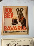 Bavaria & La Trappe Metalen Reclameborden, Verzamelen, Biermerken, Ophalen of Verzenden, Zo goed als nieuw, Reclamebord, Plaat of Schild