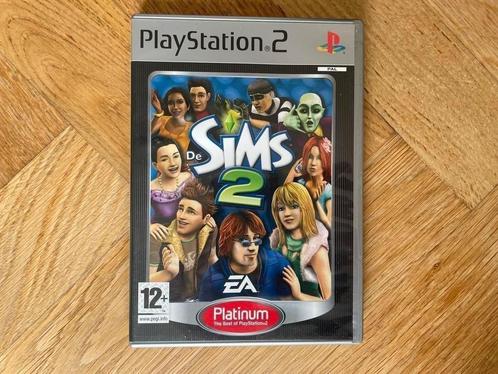 De Sims 2 voor de Playstation 2 (krasvrij, CIB, platinum), Spelcomputers en Games, Games | Sony PlayStation 2, Zo goed als nieuw