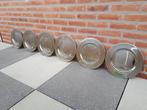 6 stuks Chrome schalen/borden, Ophalen, Overige materialen, Gebruikt, Schaal