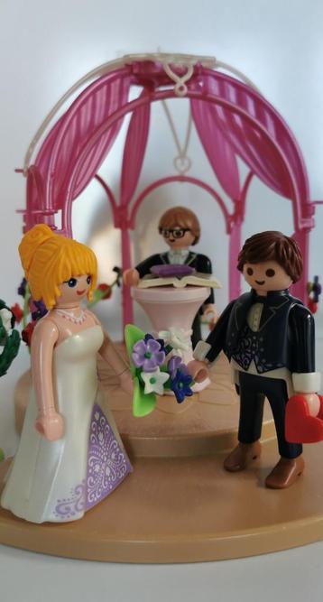 Playmobil huwelijks ceremonie bij bruidspaviljoen 9229 beschikbaar voor biedingen