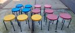 Vintage schoolkrukjes, Huis en Inrichting, Ophalen, Gebruikt, Hout
