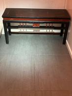 Oosterse Bank / Lage Tafel - Zwart & Rood - 90cm, Ophalen