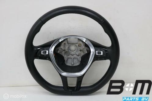 Leder stuur met blauw stiksel E-Golf 7 5G0419091BG, Auto-onderdelen, Interieur en Bekleding, Gebruikt