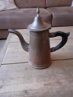 Antieke koffie pot, uit 1840!  Zat briefje in ! Zie foto.oph, Antiek en Kunst, Antiek | Tin, Ophalen