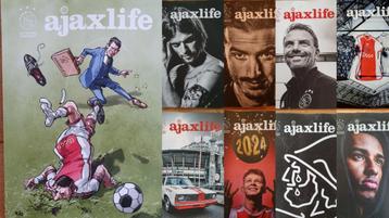 Laatste 9 stuks voetbal magazine AjaxLife