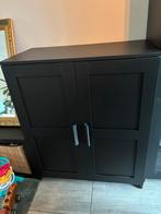 Ikea Brimnes Zwarte kast 78x95, Huis en Inrichting, Kasten | Dressoirs, Ophalen, Zo goed als nieuw, 25 tot 50 cm, 50 tot 100 cm