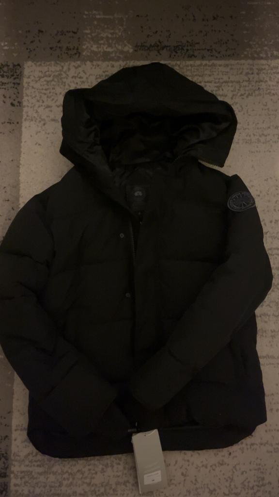 Canada Goose Macmillan Parka - Topstaat!, Kleding | Heren, Jassen | Winter, Zo goed als nieuw, Zwart, Ophalen of Verzenden