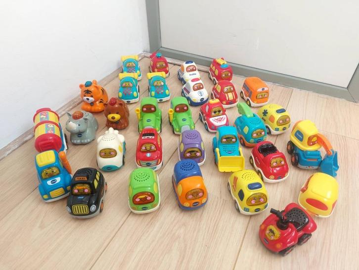 Vtech Toet toet auto's - uitgebreide collectie, Kinderen en Baby's, Speelgoed | Vtech, Gebruikt, 2 tot 4 jaar, Ophalen