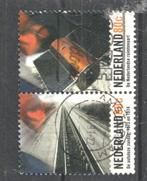 4 Y 1843 en 1845 Autoloze Zondag 1999 paartje, Postzegels en Munten, Postzegels | Nederland, Verzenden, Na 1940, Gestempeld