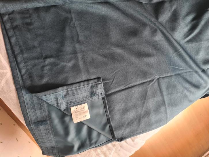 *** Nieuw! Set ikea gordijnen  blauw  ***, Huis en Inrichting, Stoffering | Gordijnen en Lamellen, Zo goed als nieuw, 200 cm of meer