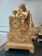 Bijzondere pendule met mechaniek, Antiek en Kunst, Ophalen