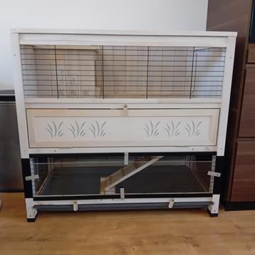 Konijn/cavia hok beschikbaar voor biedingen