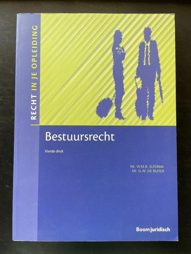 Bestuursrecht – Recht in je opleiding, Boeken, Studieboeken en Cursussen, Zo goed als nieuw, HBO, Verzenden