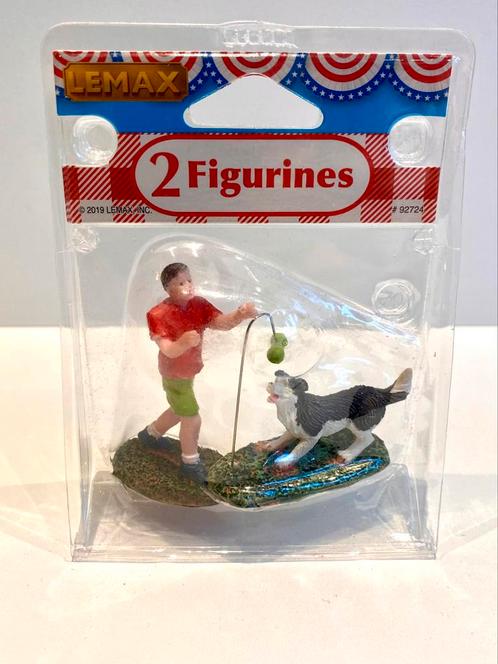 Lemax Game Of Fetch, set of 2 (92724), Diversen, Kerst, Nieuw, Verzenden