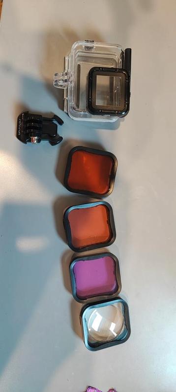 Nieuwe waterdichte onderwater behuizing GoPro 5/6/7 met filt beschikbaar voor biedingen