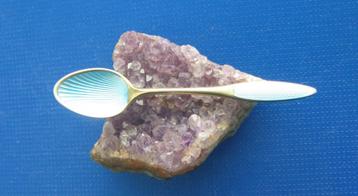 Zilveren sterling lepeltje (Frigast Denmark)  beschikbaar voor biedingen