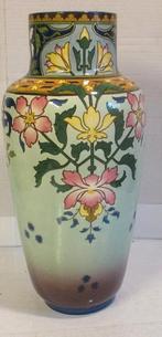 schitterende art nouveau majolica vaas Sarreguemines, Antiek en Kunst, Antiek | Keramiek en Aardewerk, Verzenden