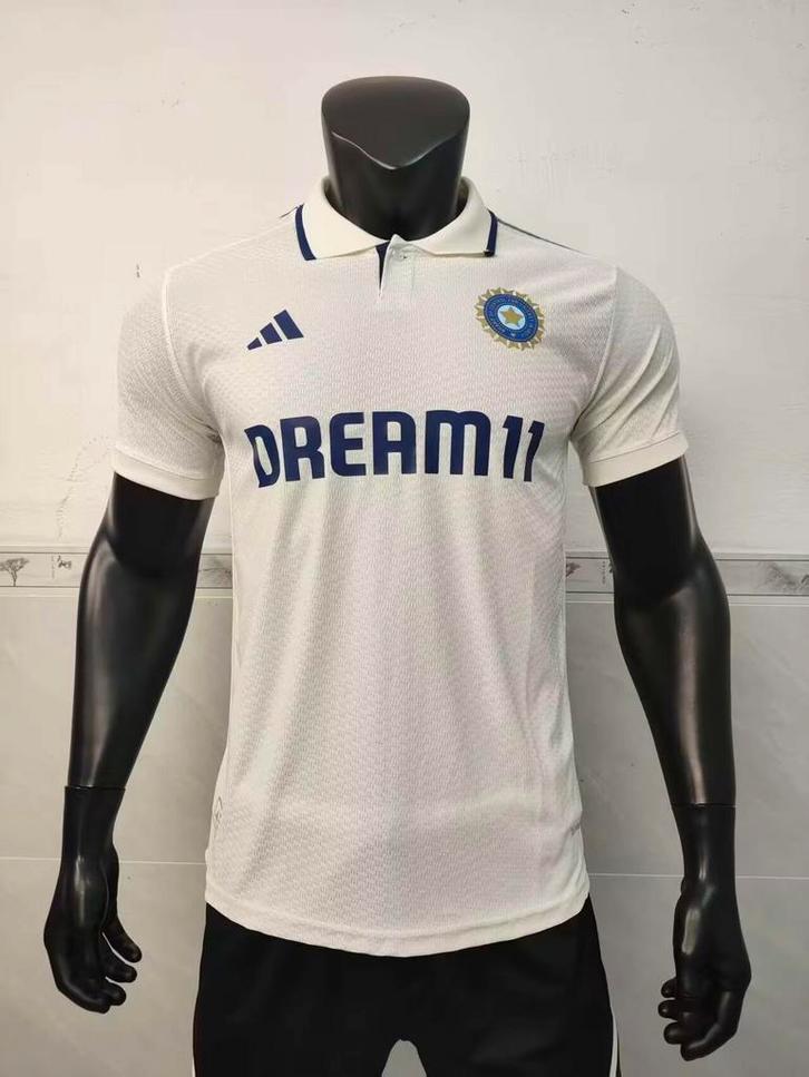 India Cricket shirt wit, Kleding | Heren, T-shirts, Nieuw, Overige maten, Ophalen of Verzenden