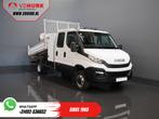 Iveco Daily 35C14D 2.3 140 pk Aut. ZF DC Dubbel Cabine 6 Per, Auto's, Gebruikt, Euro 6, Iveco, Wit