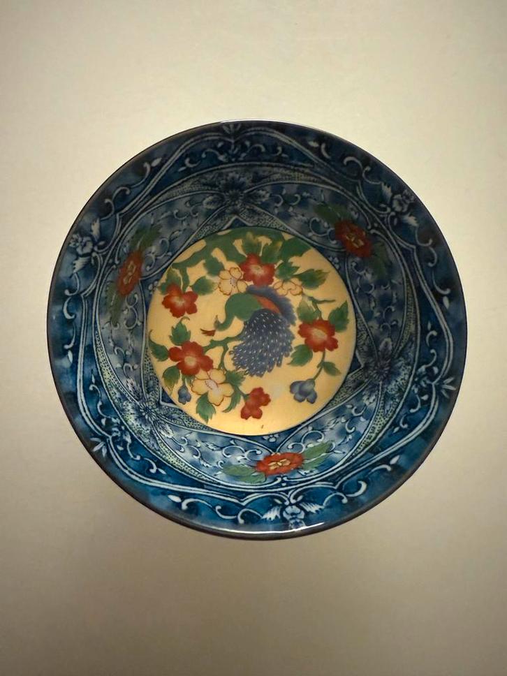 Antieke Chinese Kom met Vogelmotief, Antiek en Kunst, Antiek | Keramiek en Aardewerk, Ophalen of Verzenden