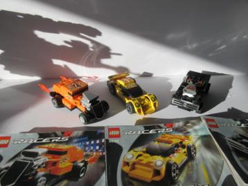 3 Gepimpte auto's, Tiny Turbos, Racers met bouwtekeningen beschikbaar voor biedingen