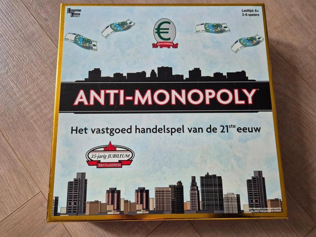 Anti Monopoly - Bordspel, Ophalen of Verzenden, Gebruikt